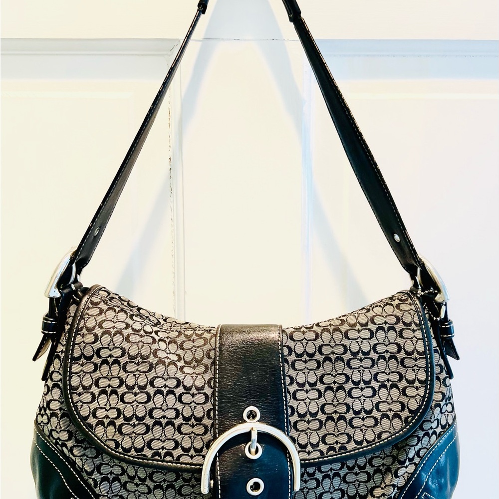 Vintage Coach Y2K Black Soho 6808 Bag